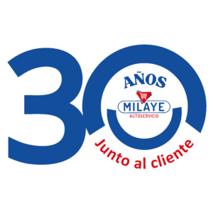 Sello 30 años junto al cliente Autoservicio Milaye